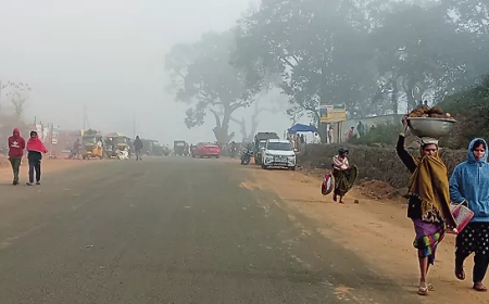 పాడేరులో 4.1 డిగ్రీల ఉష్ణోగ్రత