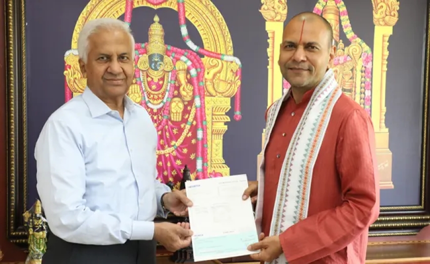 తితిదేకు రూ.3 కోట్లు విరాళం