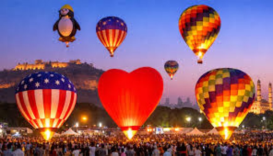 గోల్కొండలో అట్టహాసంగా ‘హాట్ ఎయిర్ బెలూన్ ఫెస్టివల్’